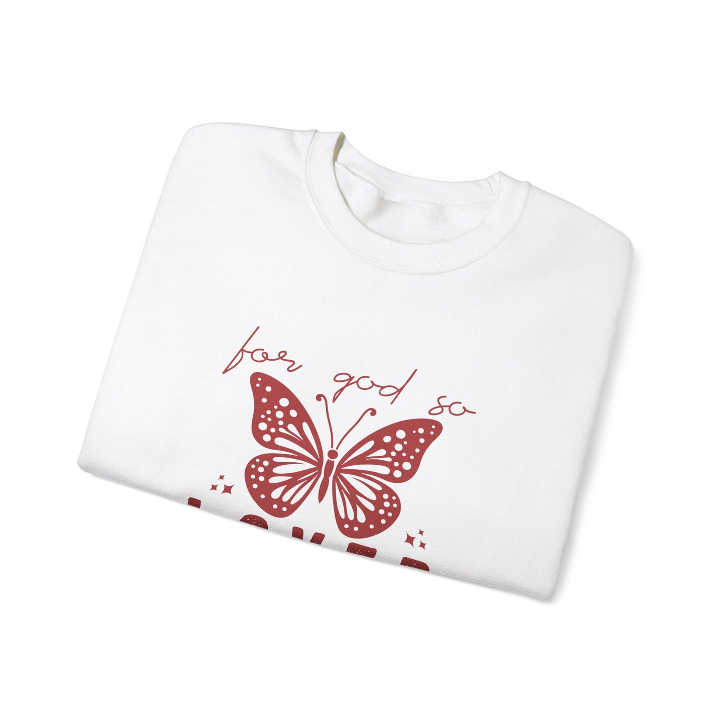 For God So Loved The World Sweatshirt, Jesus Is My Valentine Shirt, Religious Valentines Day Tee, Christian Gift, Valentines Shirt