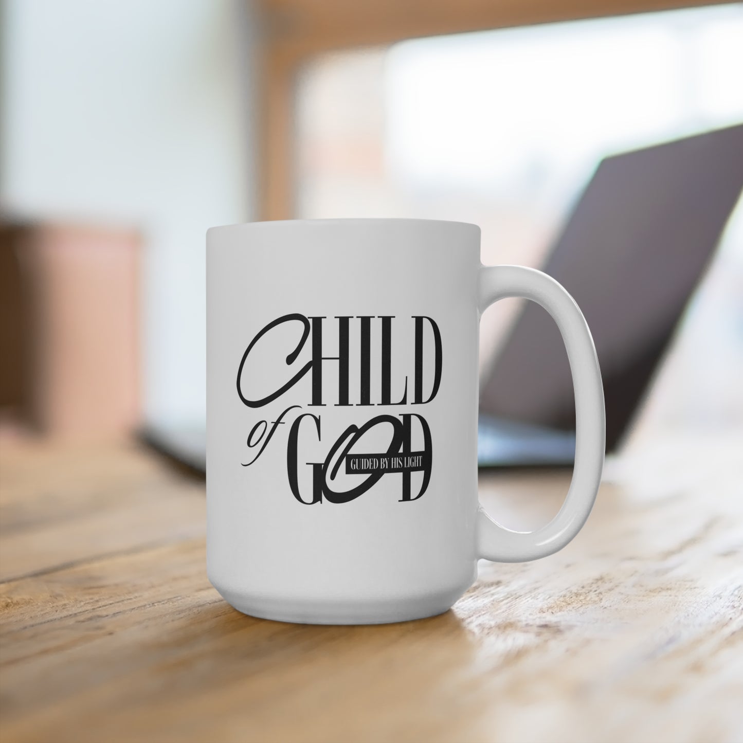 15oz Child of God Inspirational Mug - Guided by His Light