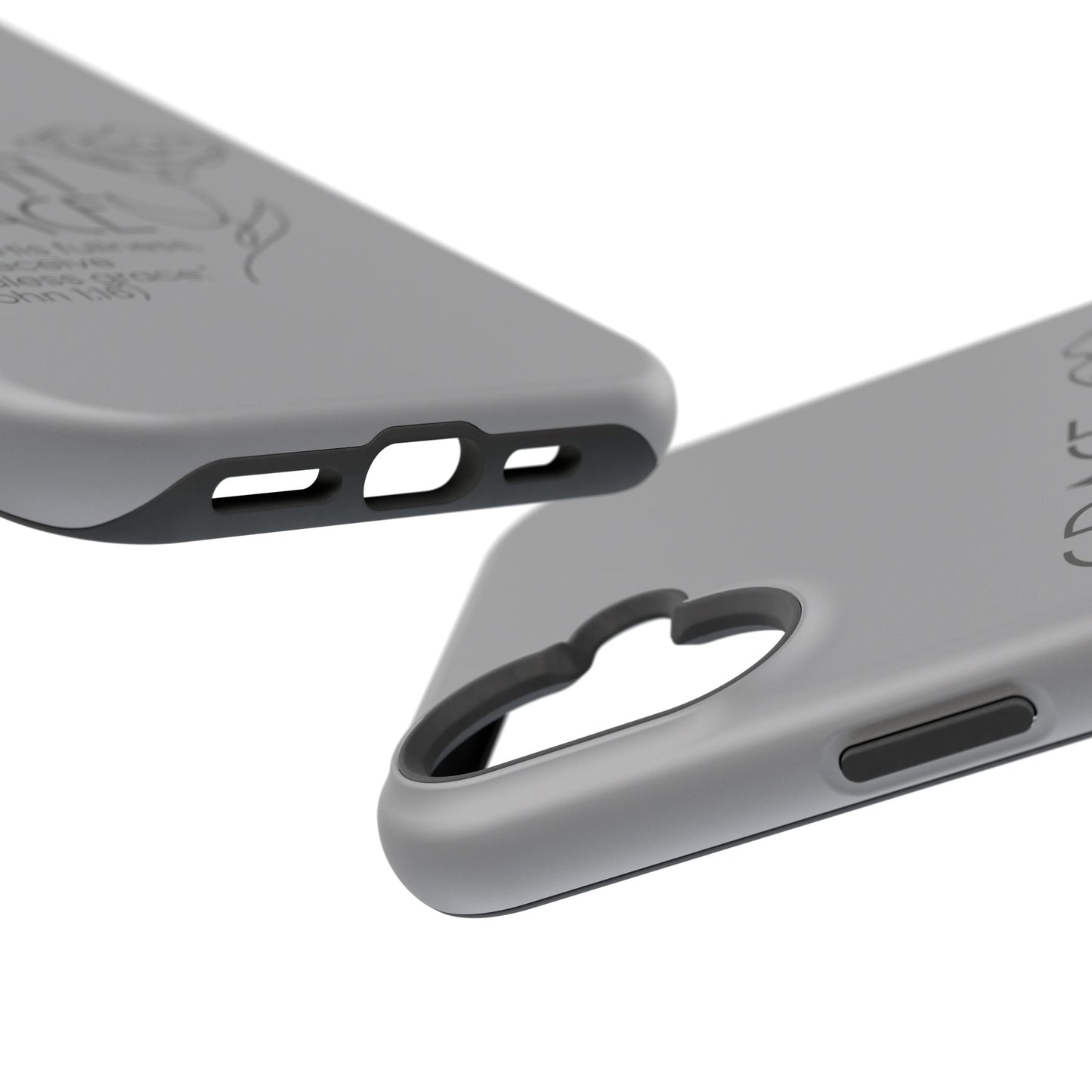 Inspirational Magnetic Phone Case - 'Grace Upon Grace' Design
