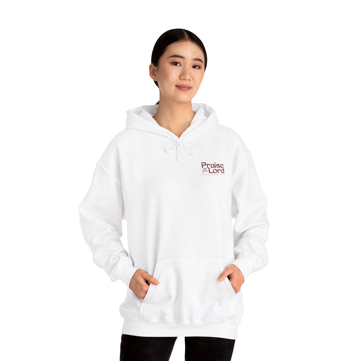 Praise the Lord Hooded Sweatshirt, Faith-Inspired Apparel, Church Sweatshirt, Christian Gift, Cozy Unisex Hoodie