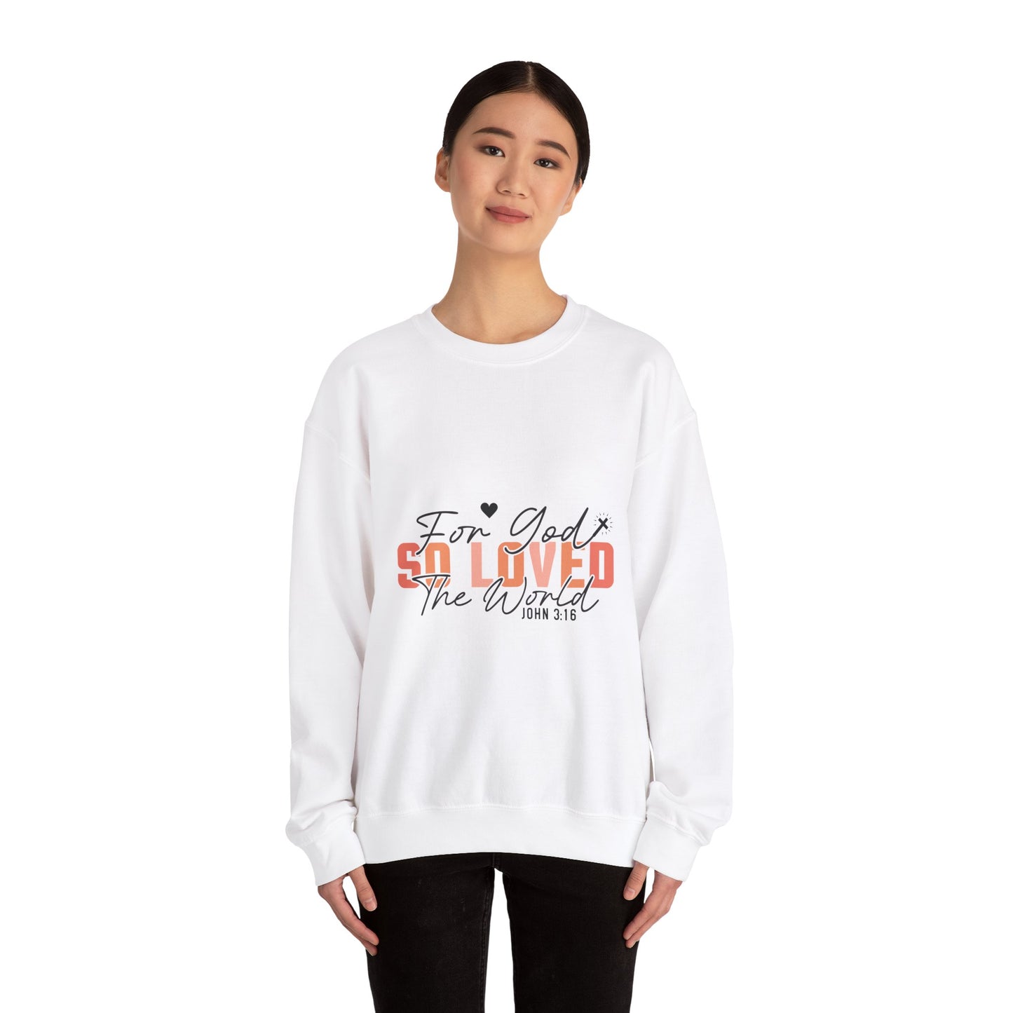 God So Loved The World Sweatshirt, Jesus Is My Valentine Shirt, Religious Valentines Day Tee, Christian Gift, Valentines Shirt
