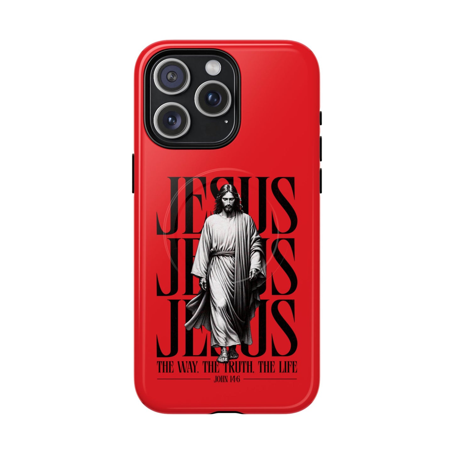 Faith-Inspired Tough Magnetic Phone Case - Jesus The Way, The Truth, The Life