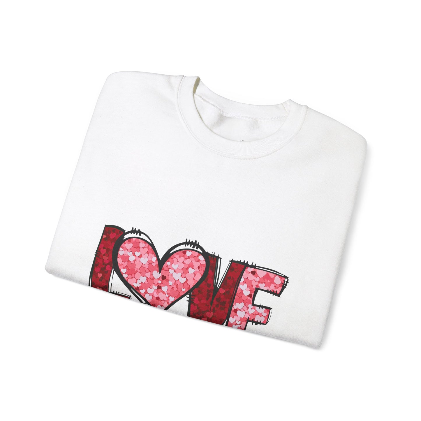 Love Like Jesus Crewneck Sweatshirt, Cozy Unisex Sweatshirt, Christian Apparel, Valentine's Day Gift, Faith-Based Style, Everyday Comfort