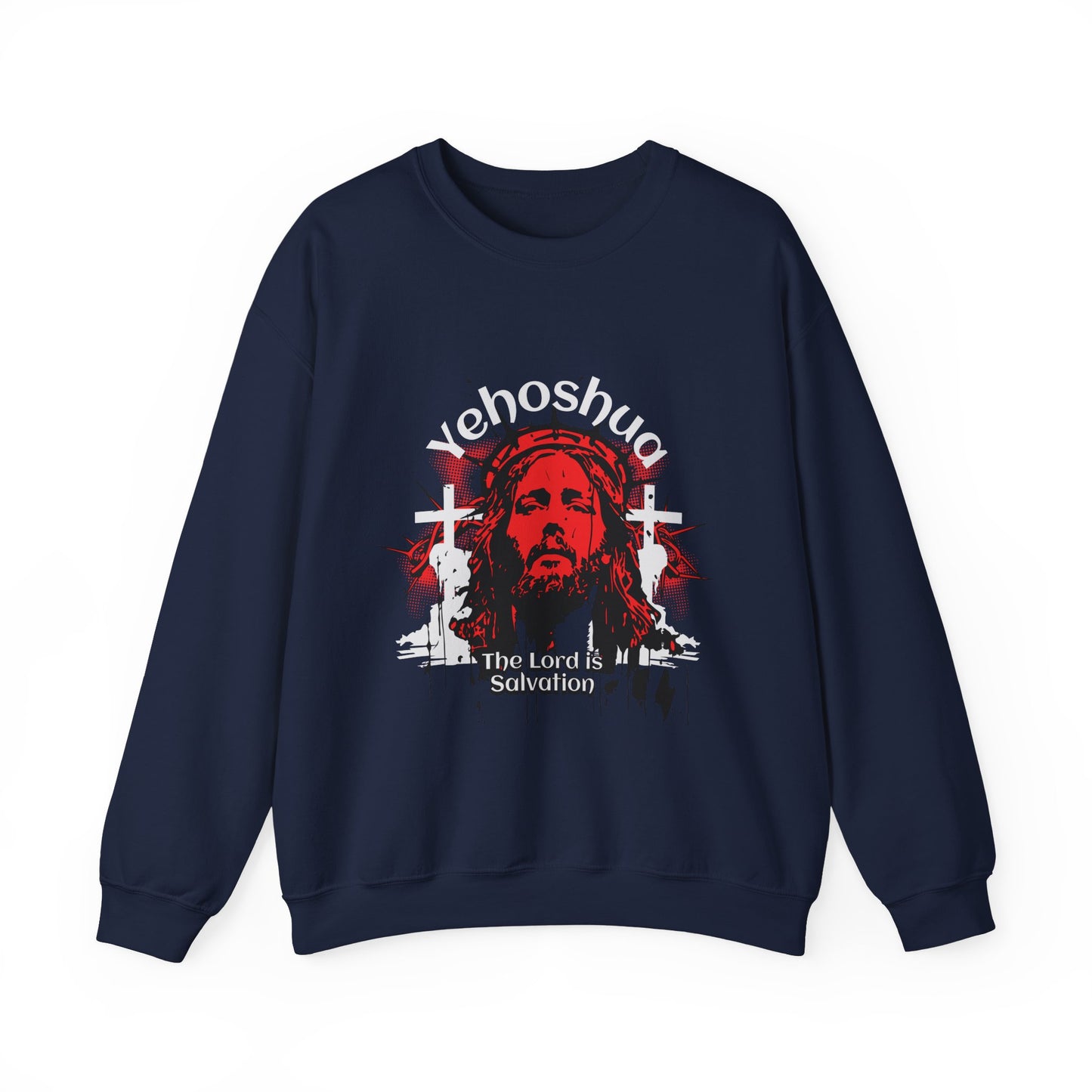 Yehoshua Lord is salvation, Christian Apparel, Motivational Gift, Religious Clothing, Layering Essential, Faith-Based Fashion