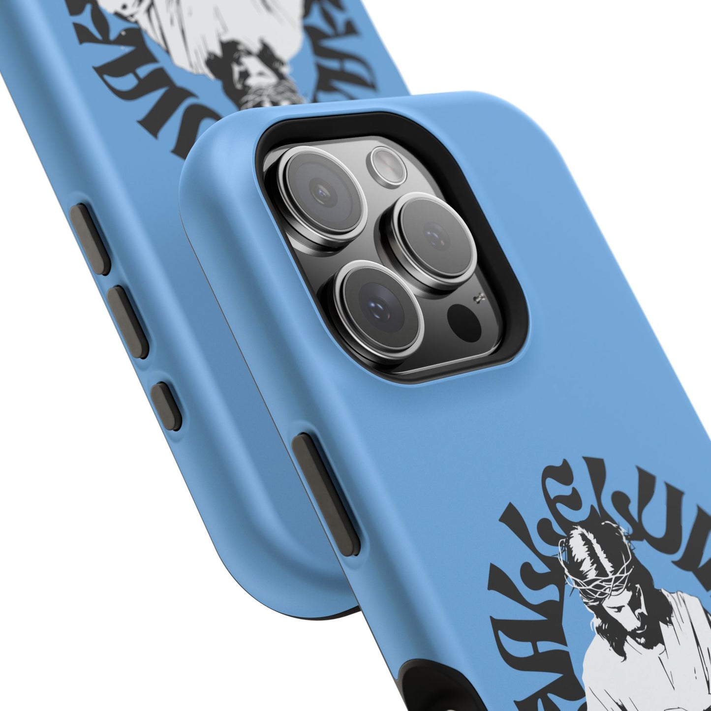 Durable Impact-Resistant Phone Case - 'Created with Purpose, Loved Without Limits' Design