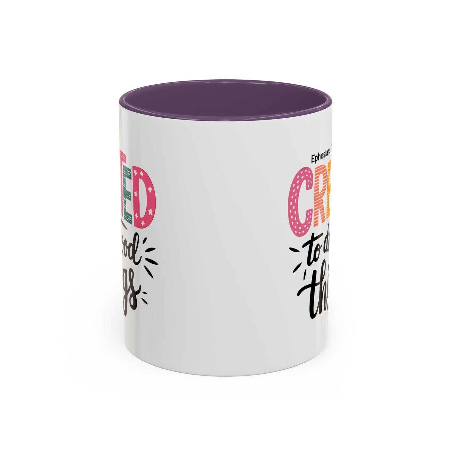 Inspirational Accent Coffee Mug - Perfect for Gifts, Home Decor, Faith-Based Inspirations, Motivational Quotes, Christian Encouragement