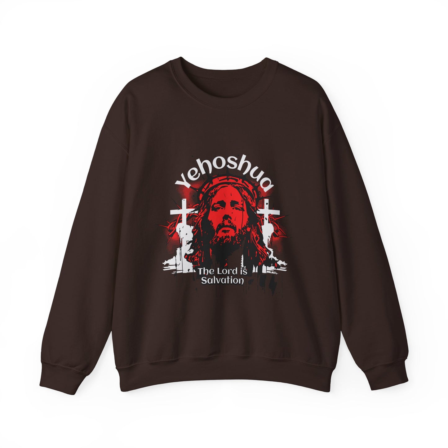 Yehoshua Lord is salvation, Christian Apparel, Motivational Gift, Religious Clothing, Layering Essential, Faith-Based Fashion