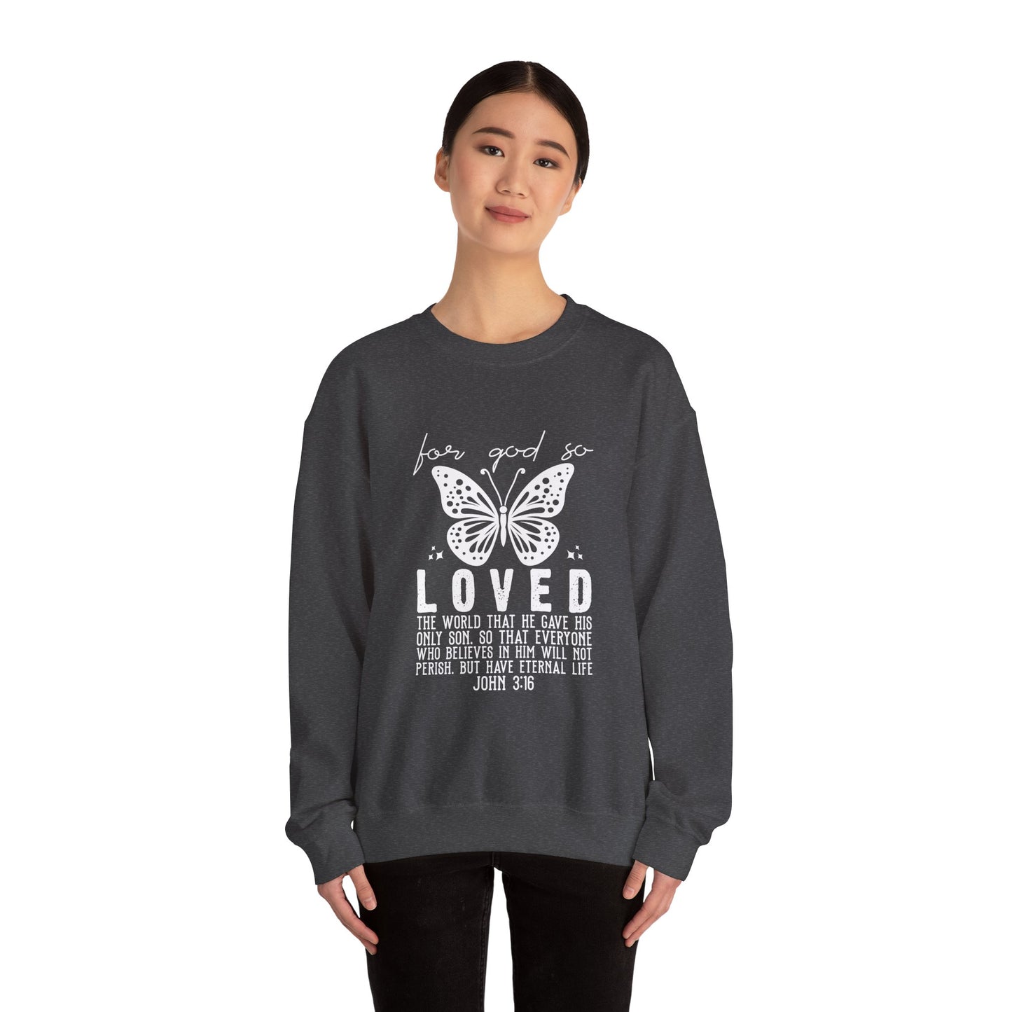 For God So Loved The World Sweatshirt, Jesus Is My Valentine Shirt, Religious Valentines Day Tee, Christian Gift, Valentines Shirt