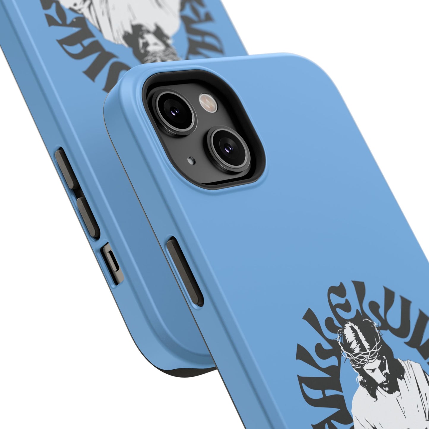 Durable Impact-Resistant Phone Case - 'Created with Purpose, Loved Without Limits' Design