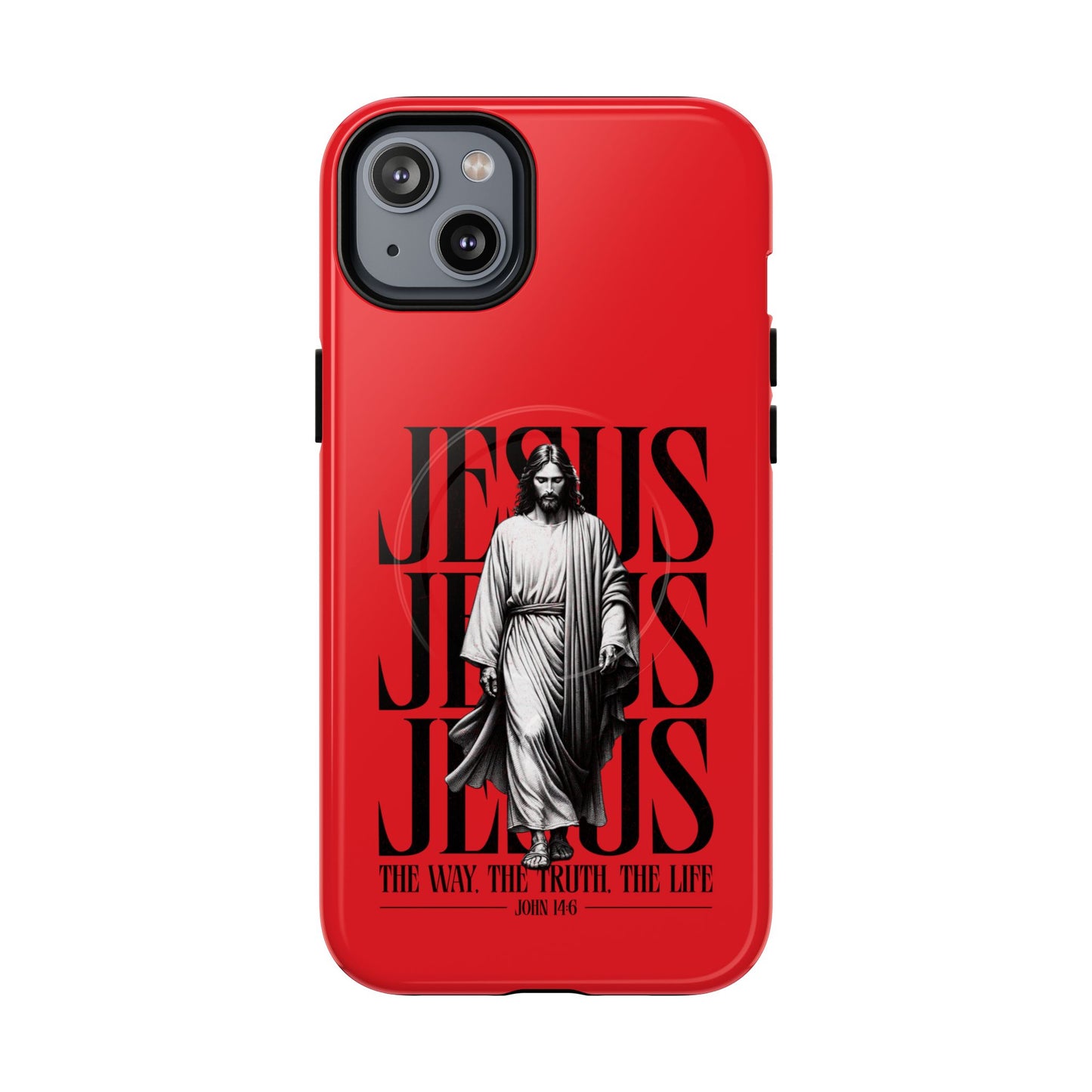 Faith-Inspired Tough Magnetic Phone Case - Jesus The Way, The Truth, The Life