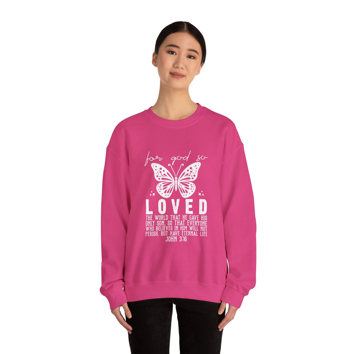 For God So Loved The World Sweatshirt, Jesus Is My Valentine Shirt, Religious Valentines Day Tee, Christian Gift, Valentines Shirt