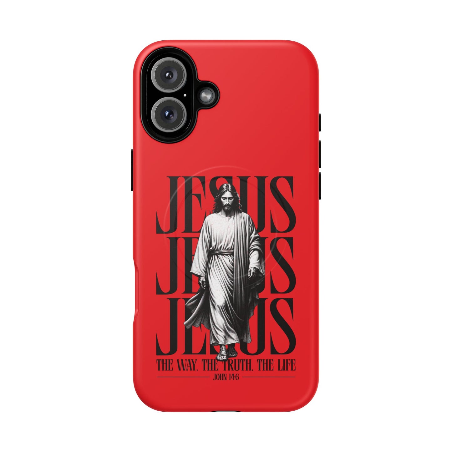 Faith-Inspired Tough Magnetic Phone Case - Jesus The Way, The Truth, The Life