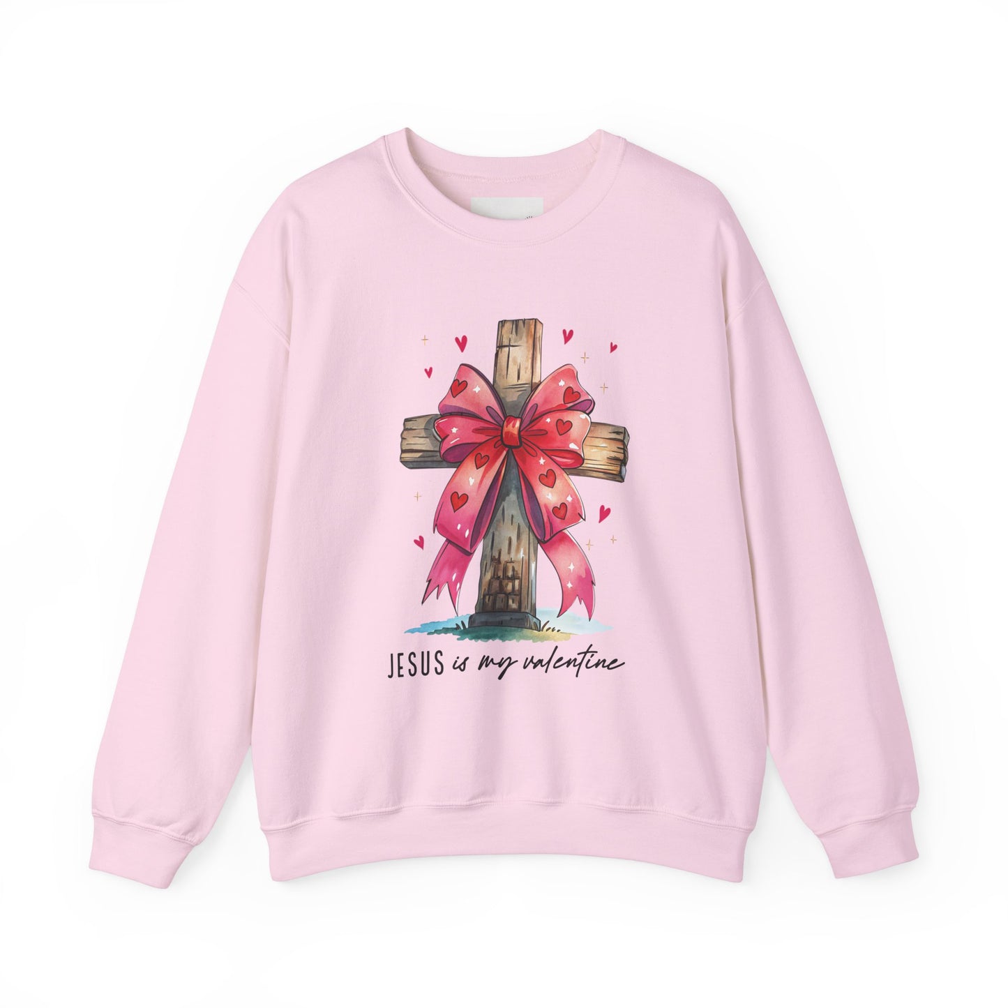 Faith-Inspired Crewneck Sweatshirt, Cozy Christian Gift, Jesus Love Apparel, Church Sweatshirt, Cute Casual Outfit