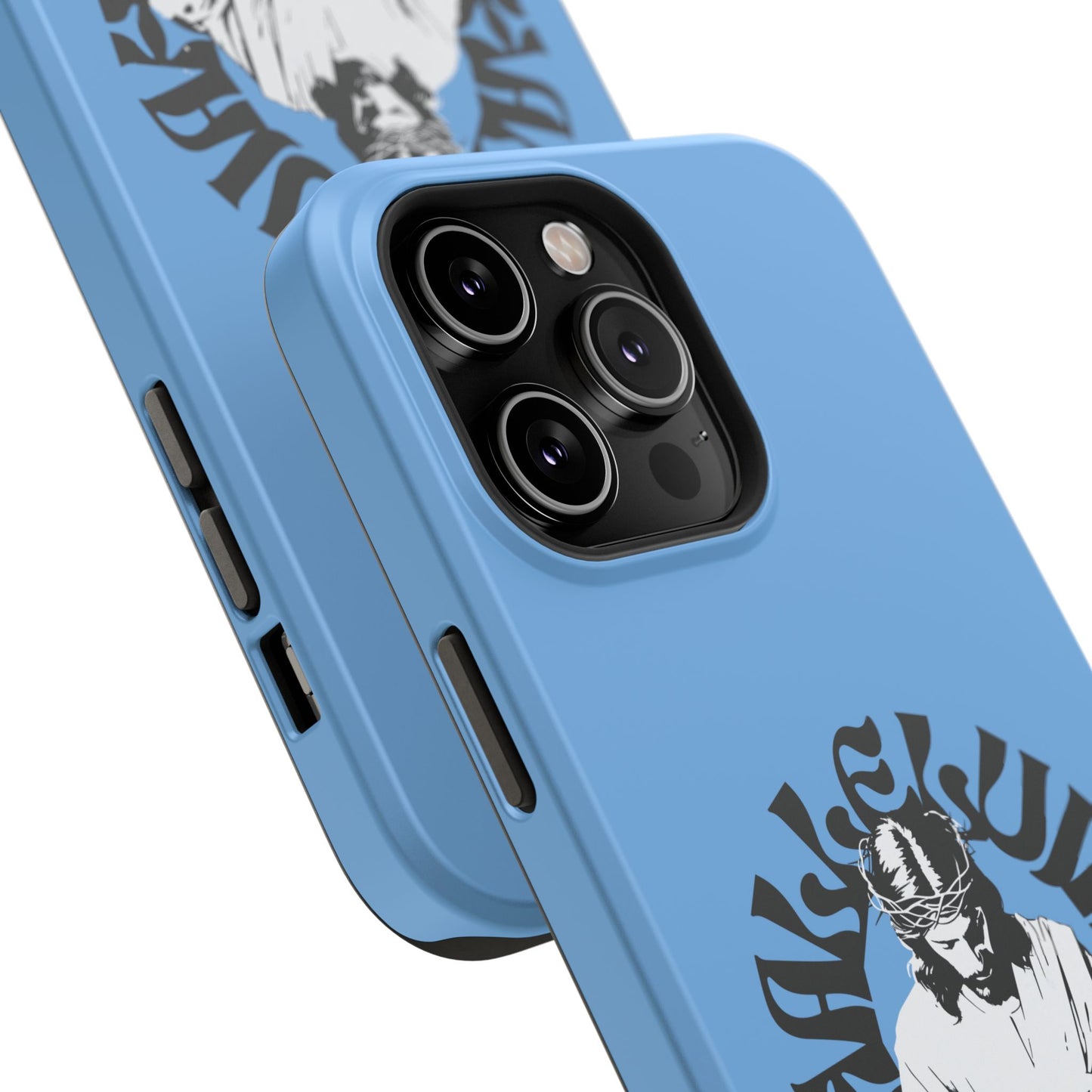 Durable Impact-Resistant Phone Case - 'Created with Purpose, Loved Without Limits' Design