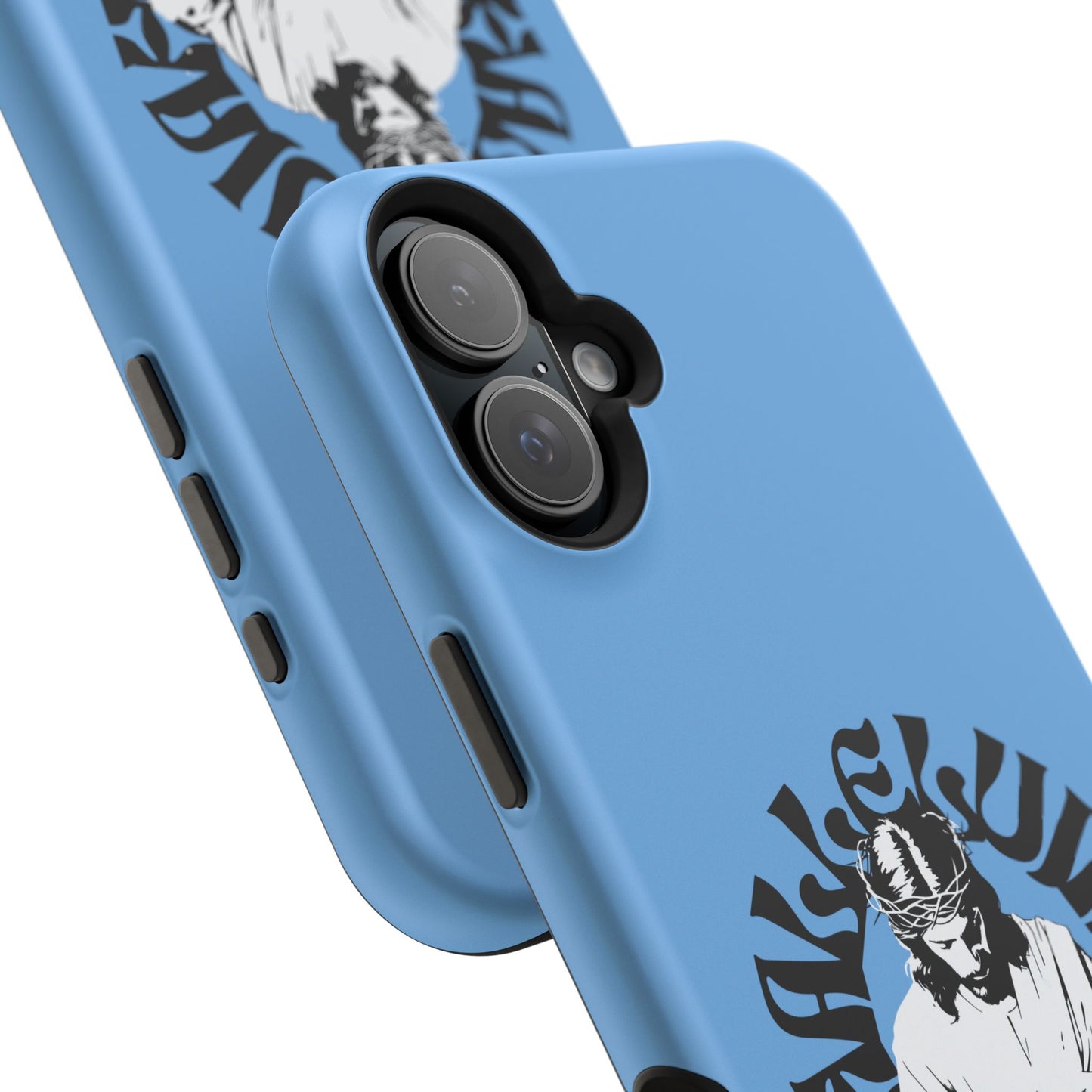 Durable Impact-Resistant Phone Case - 'Created with Purpose, Loved Without Limits' Design
