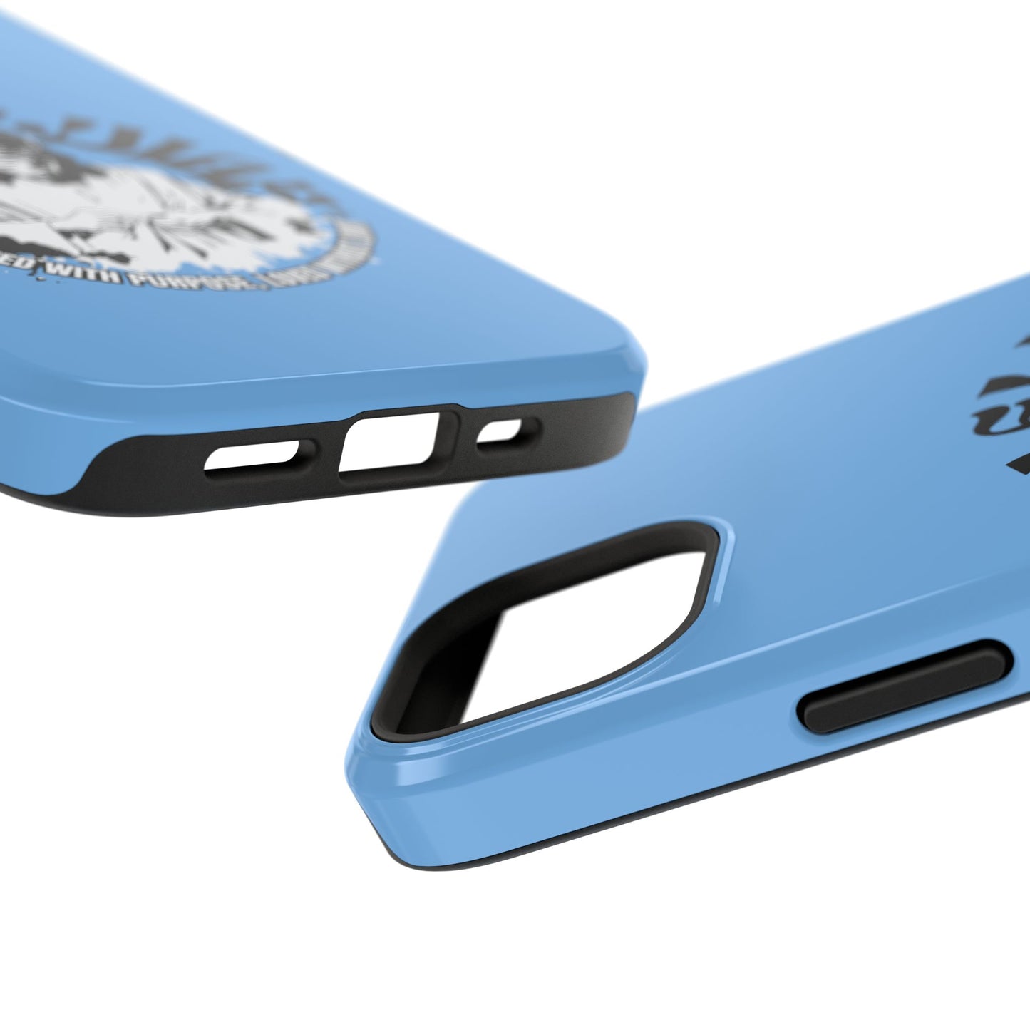 Durable Impact-Resistant Phone Case - 'Created with Purpose, Loved Without Limits' Design