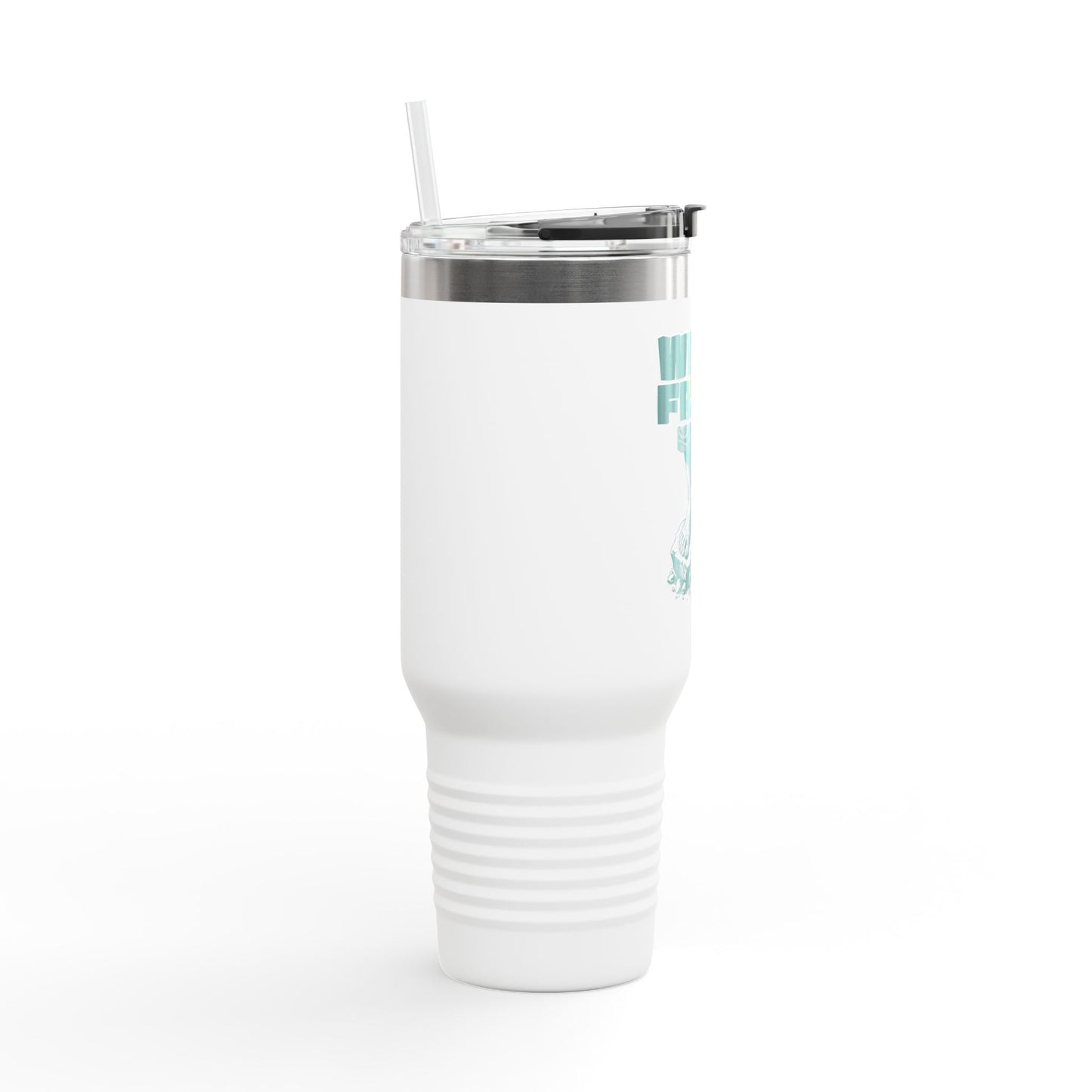 Motivational Insulated Travel Mug - 40oz Outdoor Adventure Cup