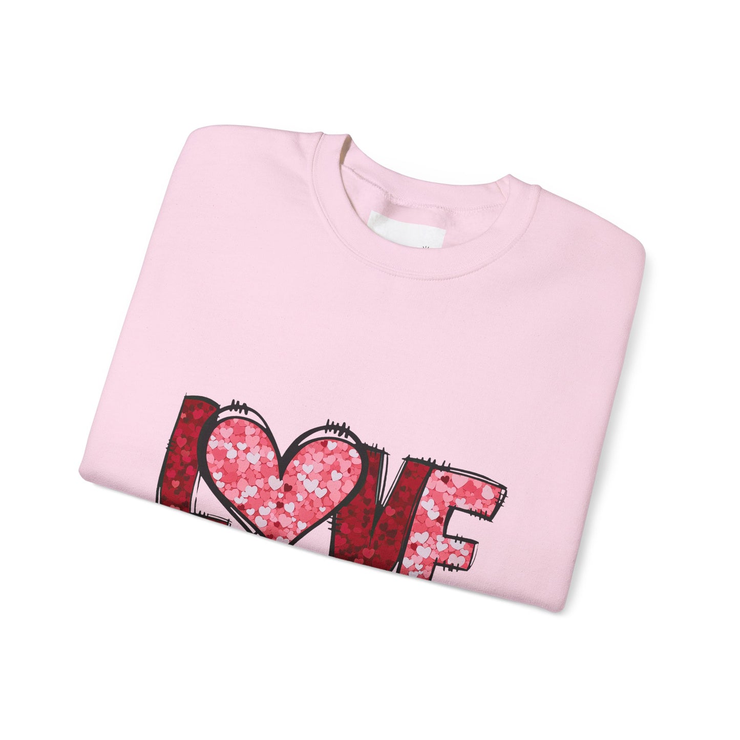 Love Like Jesus Crewneck Sweatshirt, Cozy Unisex Sweatshirt, Christian Apparel, Valentine's Day Gift, Faith-Based Style, Everyday Comfort