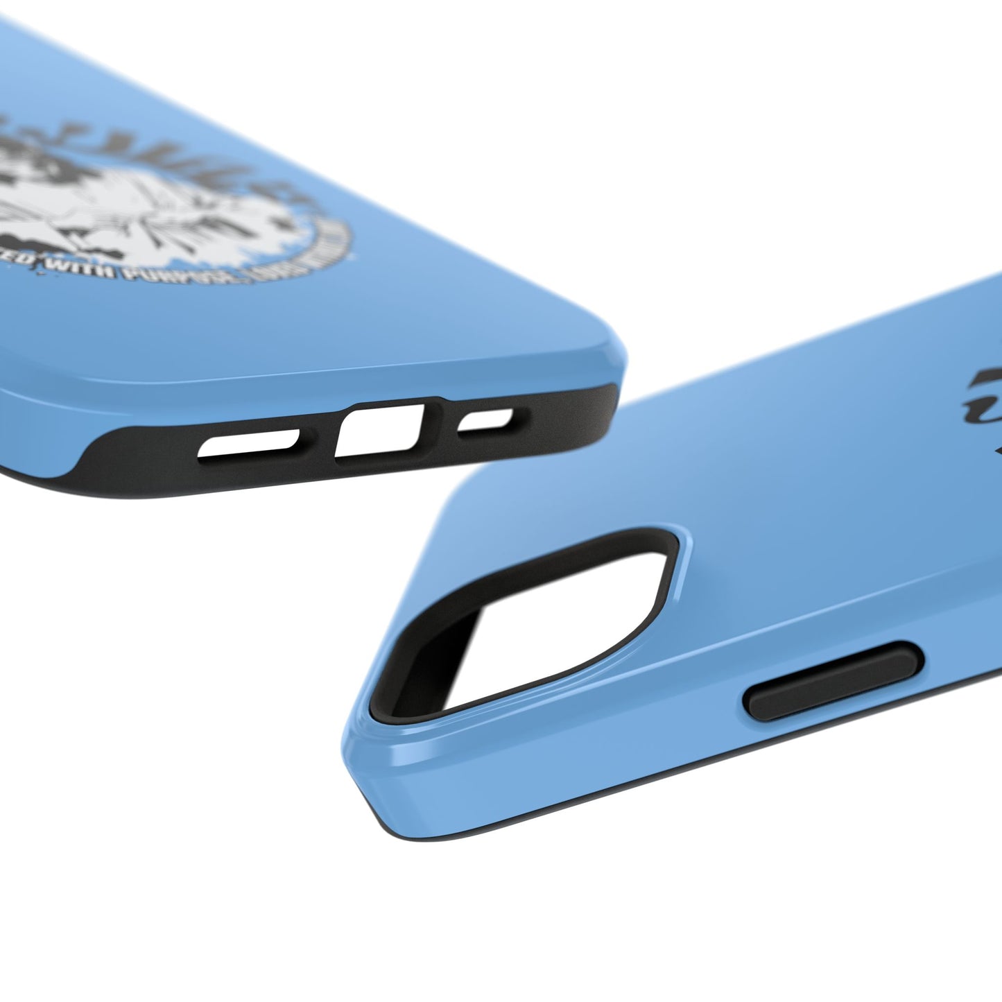 Durable Impact-Resistant Phone Case - 'Created with Purpose, Loved Without Limits' Design