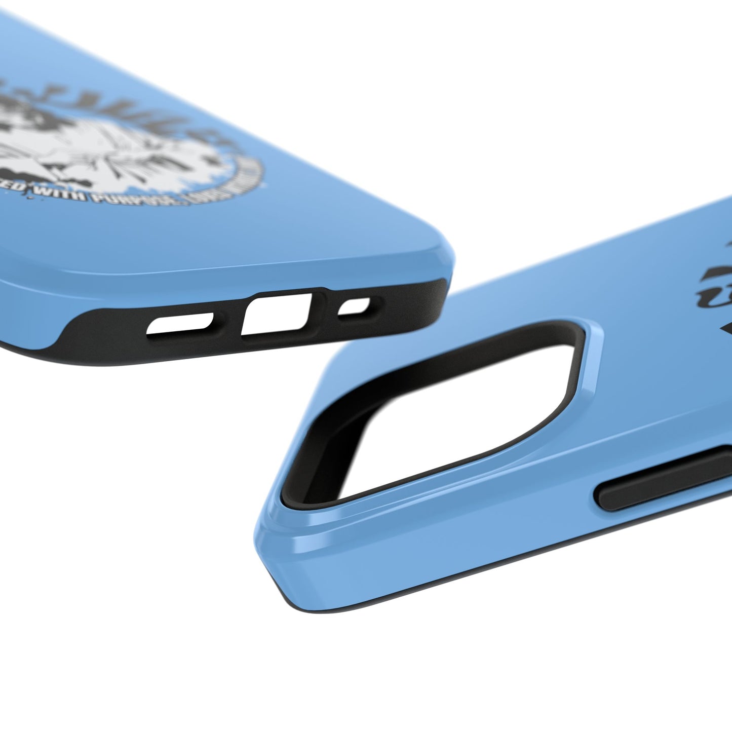 Durable Impact-Resistant Phone Case - 'Created with Purpose, Loved Without Limits' Design