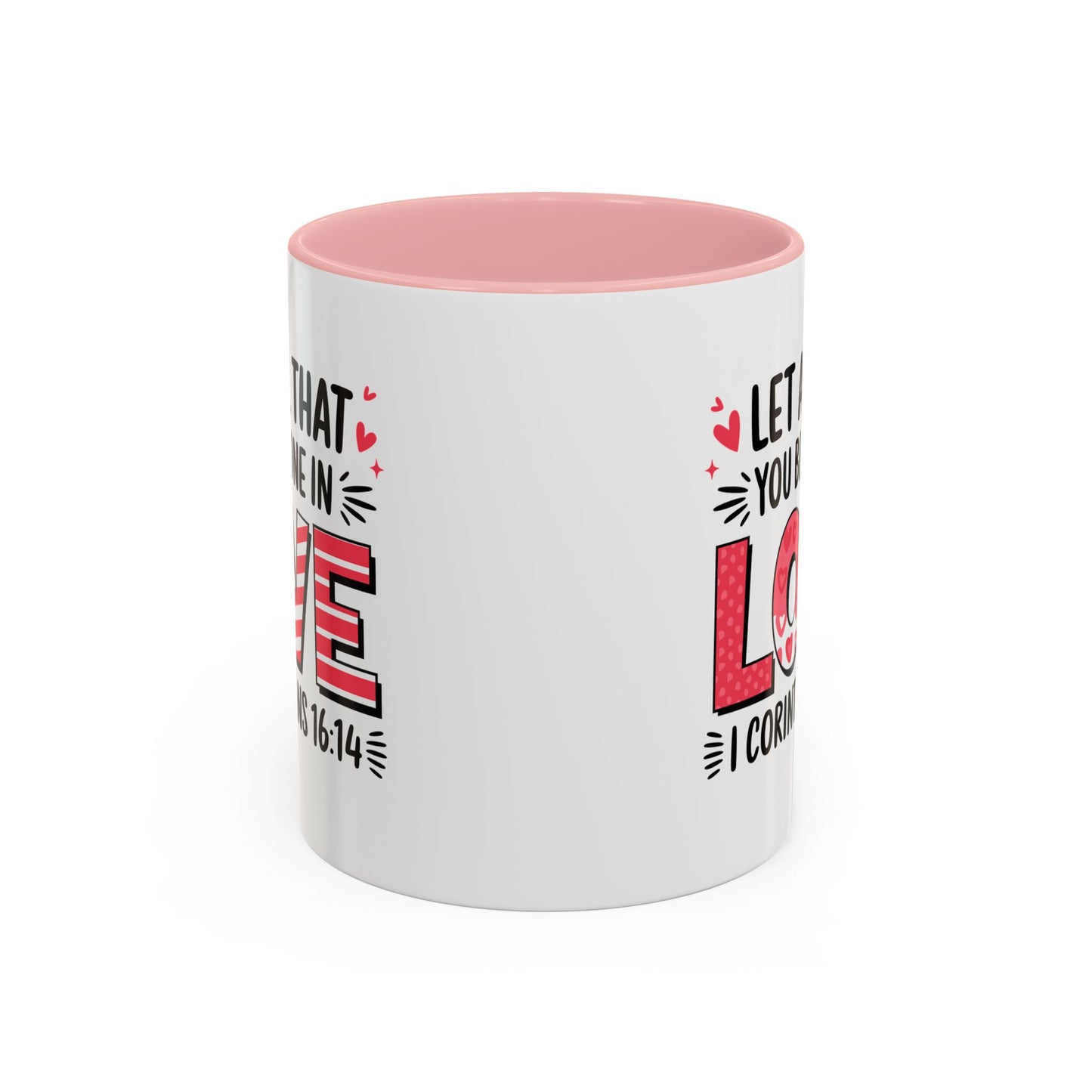 Inspirational Love Coffee Mug - Perfect for Gift Giving, Home, Office, Motivational Design, Valentine's Day Mug, Christian Gift