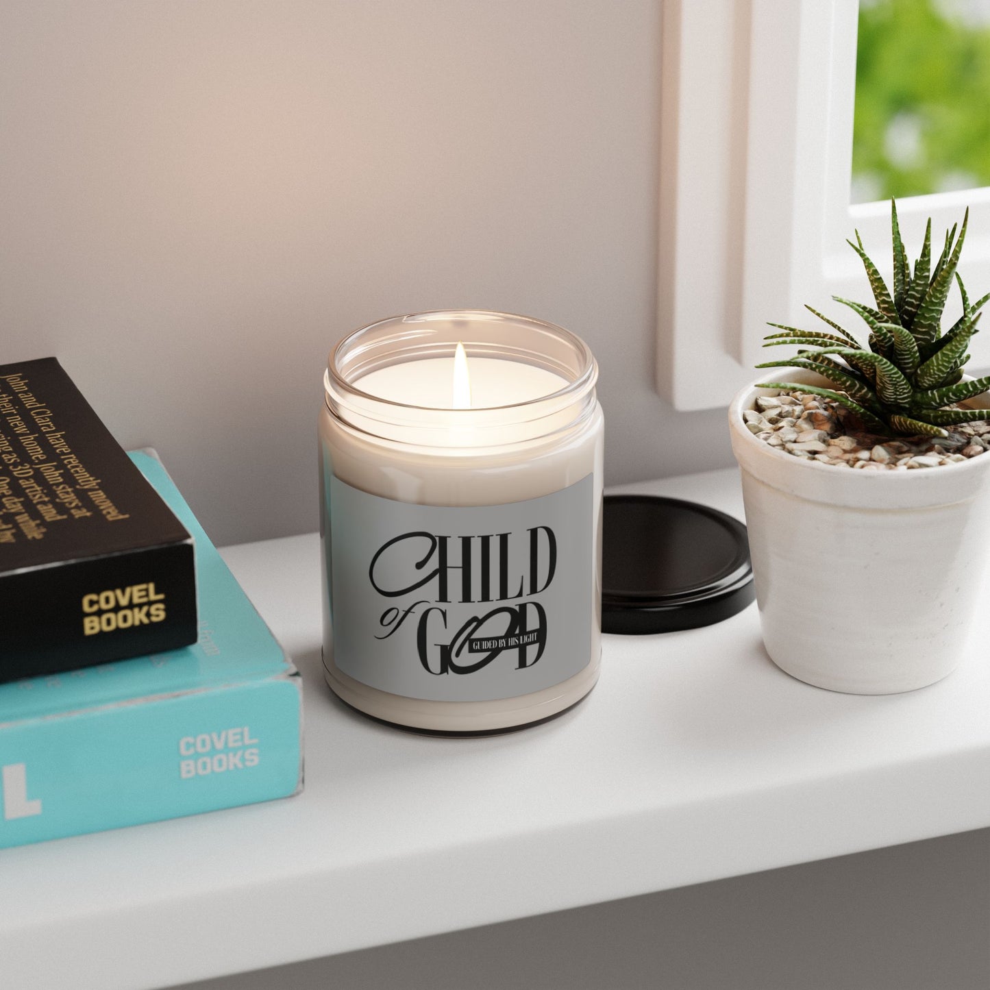 Child of God Scented Soy Candle | Faith Inspirational Gift, Prayer Candle, Relaxation Candle, Home Fragrance, Spiritual Decor