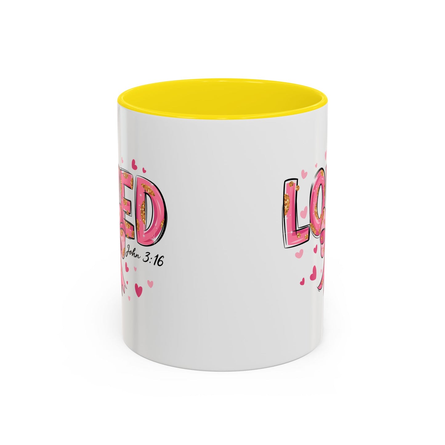 Loved Coffee Mug - Heartfelt Gift for Friends and Family, Inspirational Drinkware for Birthdays, Anniversaries, or Faith Celebrations, Great