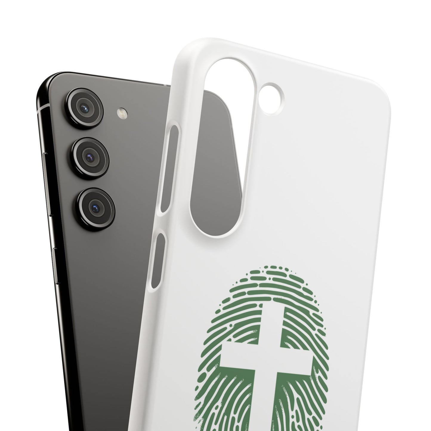 Inspirational Christ Identity Snap Case - Faith-Based Phone Cover
