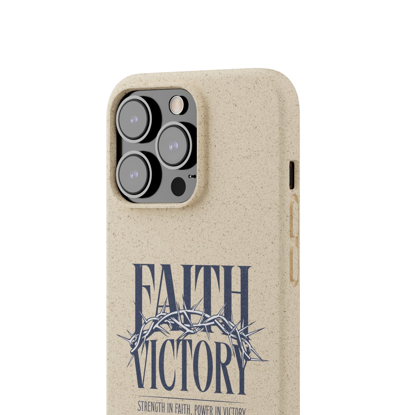 Biodegradable Phone Case - Faith & Victory Design
