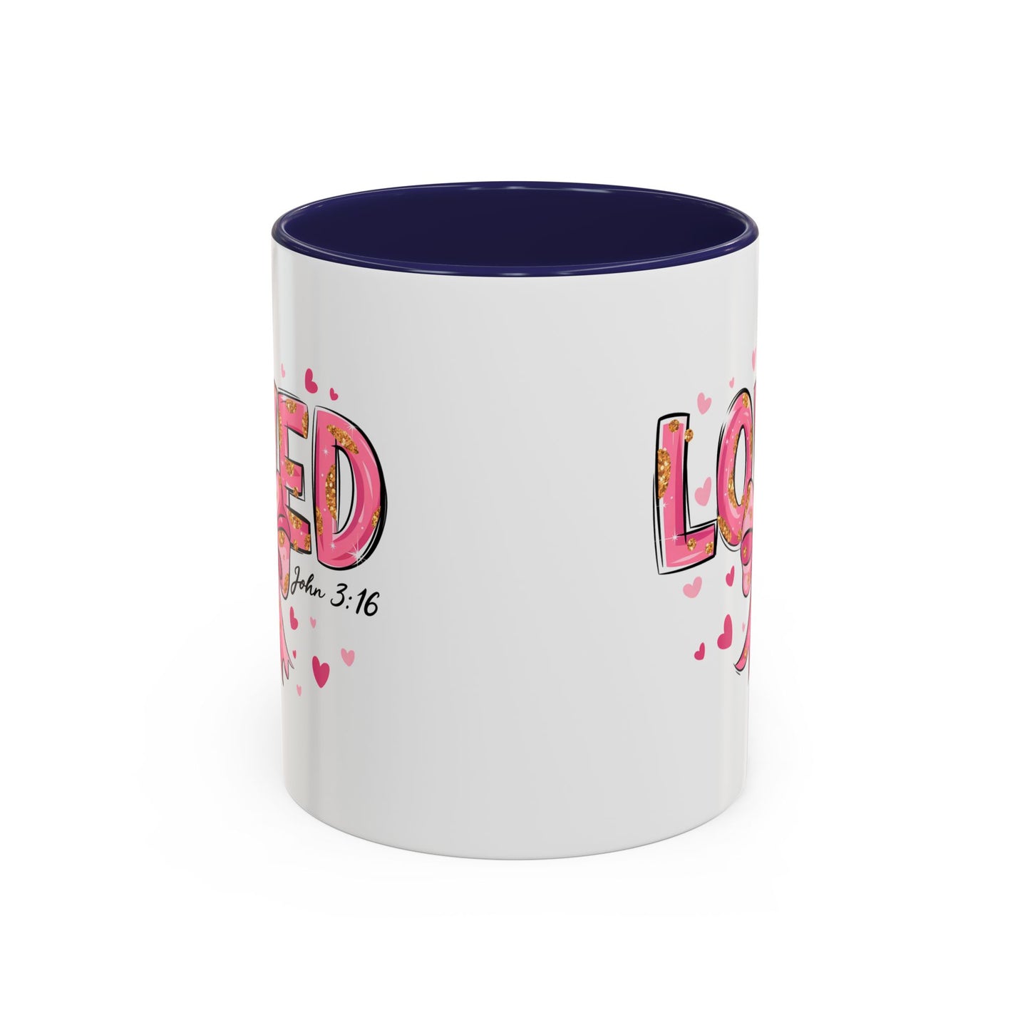 Loved Coffee Mug - Heartfelt Gift for Friends and Family, Inspirational Drinkware for Birthdays, Anniversaries, or Faith Celebrations, Great