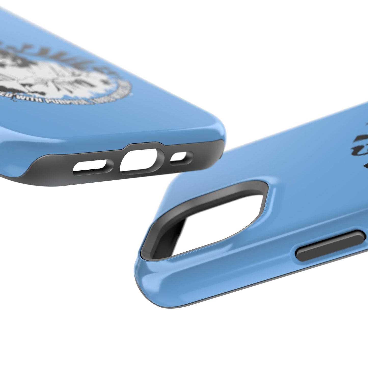 Durable Impact-Resistant Phone Case - 'Created with Purpose, Loved Without Limits' Design