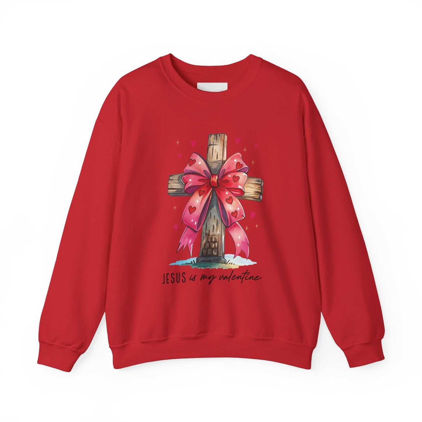 Faith-Inspired Crewneck Sweatshirt, Cozy Christian Gift, Jesus Love Apparel, Church Sweatshirt, Cute Casual Outfit