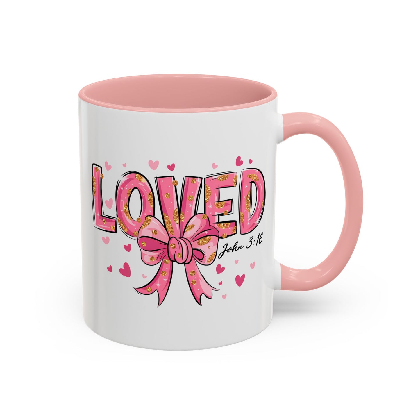 Loved Coffee Mug - Heartfelt Gift for Friends and Family, Inspirational Drinkware for Birthdays, Anniversaries, or Faith Celebrations, Great