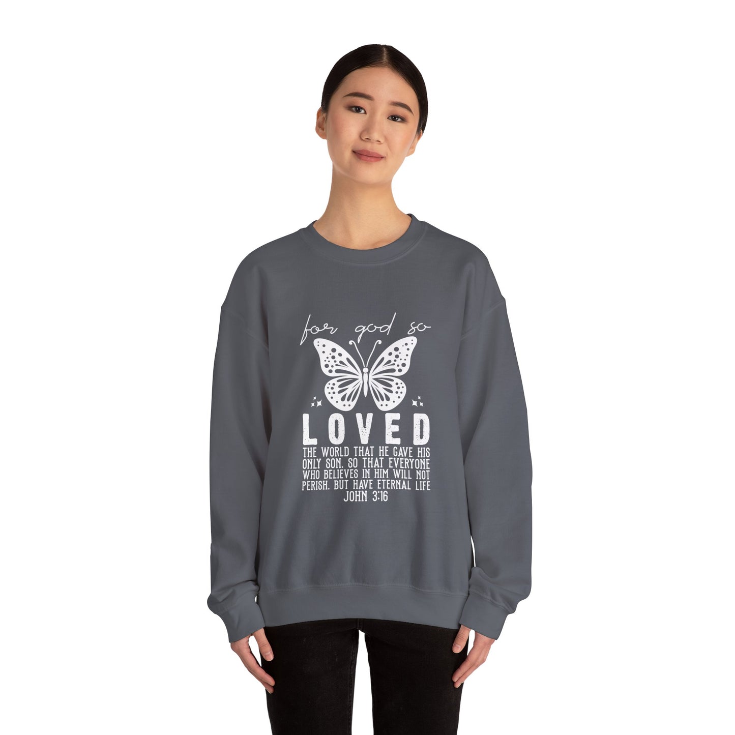 For God So Loved The World Sweatshirt, Jesus Is My Valentine Shirt, Religious Valentines Day Tee, Christian Gift, Valentines Shirt