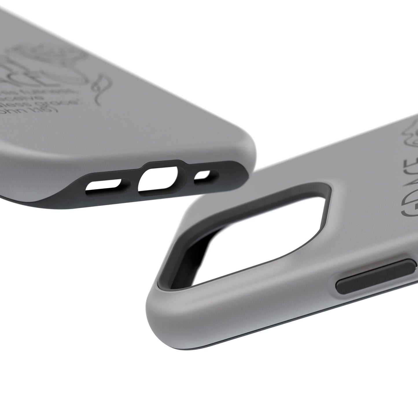 Inspirational Magnetic Phone Case - 'Grace Upon Grace' Design