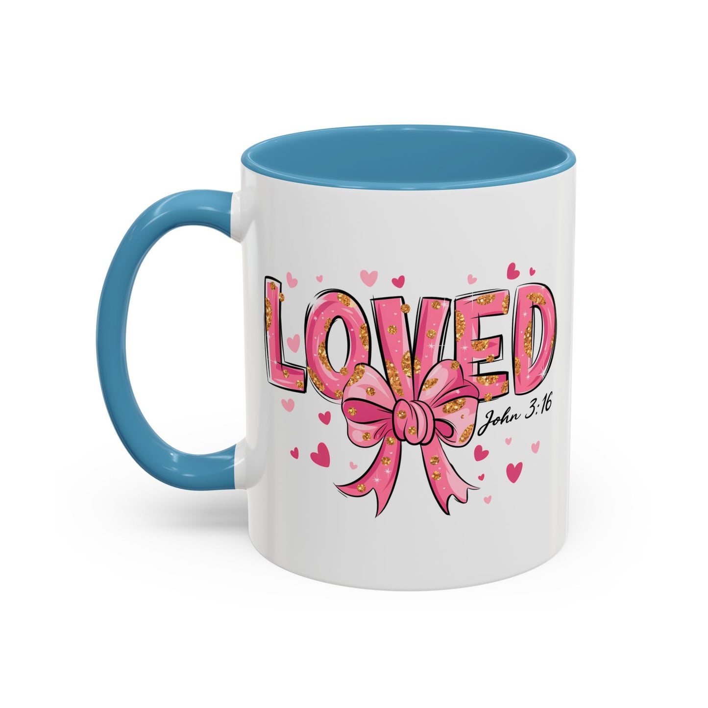 Loved Coffee Mug - Heartfelt Gift for Friends and Family, Inspirational Drinkware for Birthdays, Anniversaries, or Faith Celebrations, Great