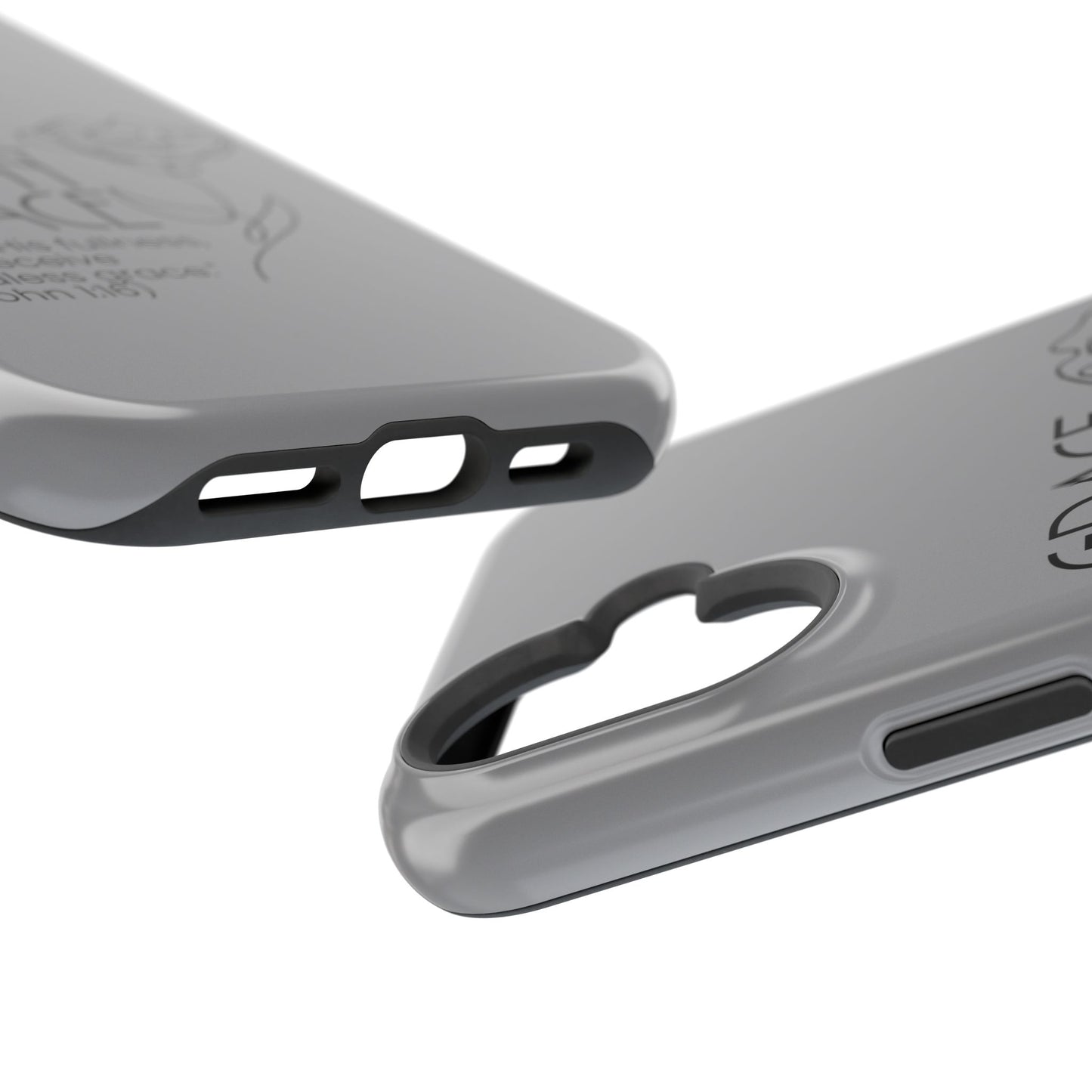 Inspirational Magnetic Phone Case - 'Grace Upon Grace' Design