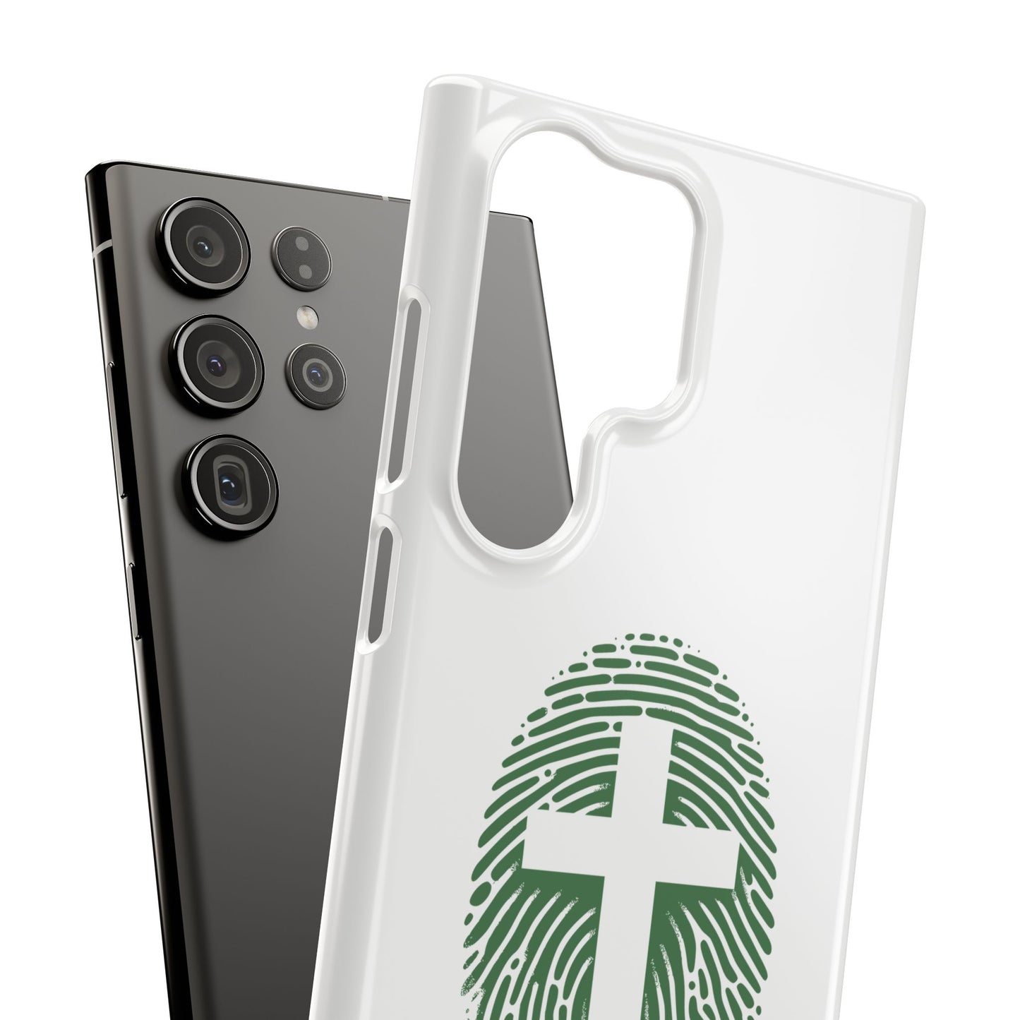 Inspirational Christ Identity Snap Case - Faith-Based Phone Cover