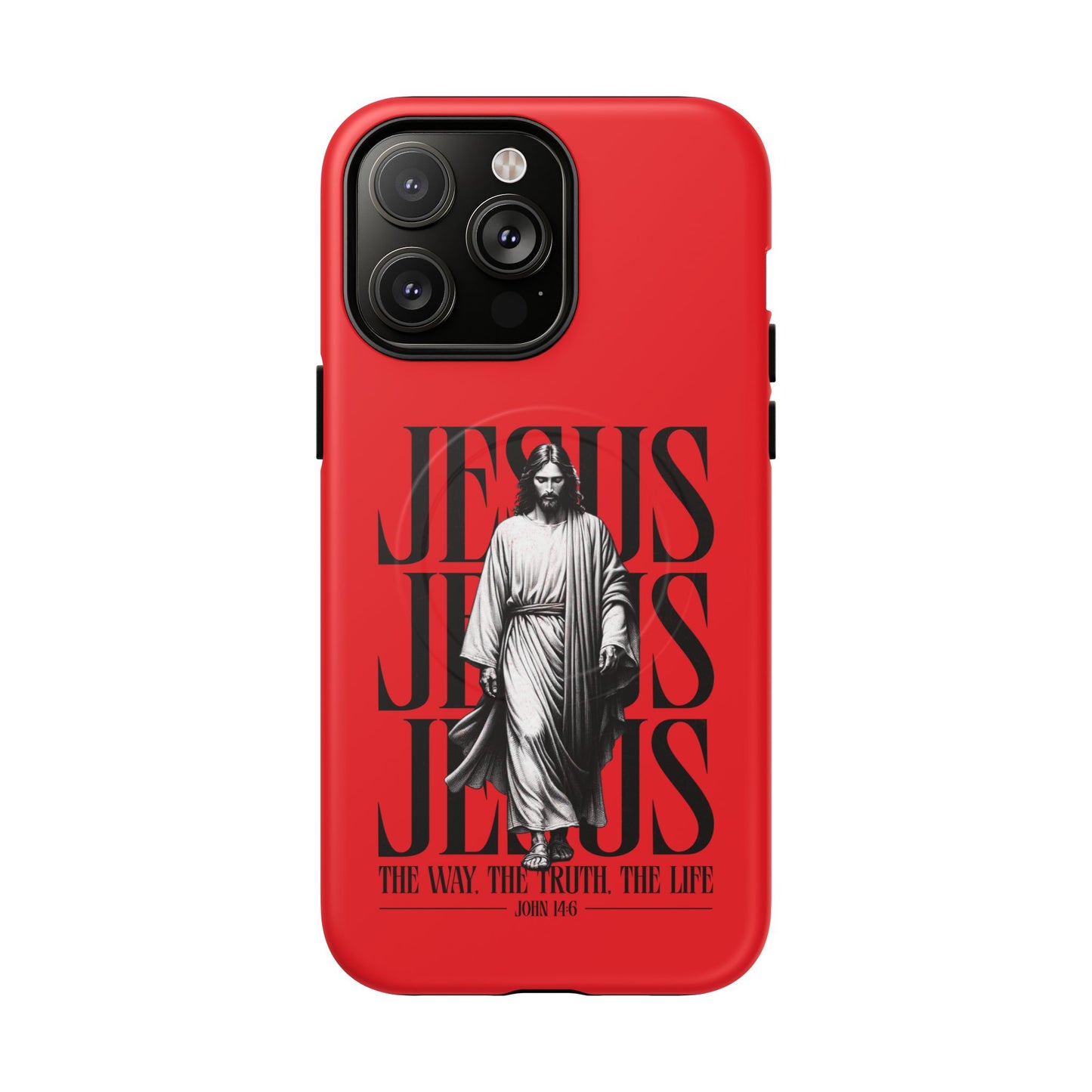Faith-Inspired Tough Magnetic Phone Case - Jesus The Way, The Truth, The Life