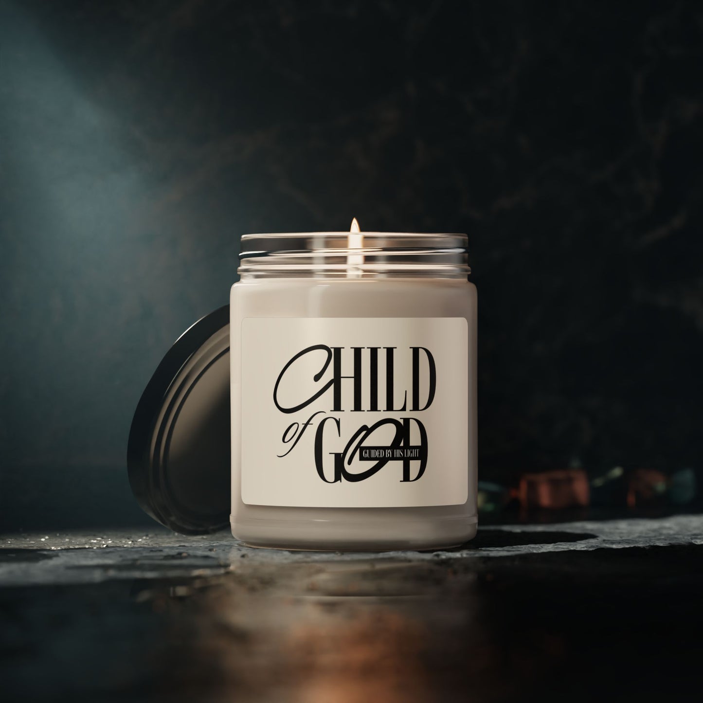 Child of God Scented Soy Candle | Faith Inspirational Gift, Prayer Candle, Relaxation Candle, Home Fragrance, Spiritual Decor