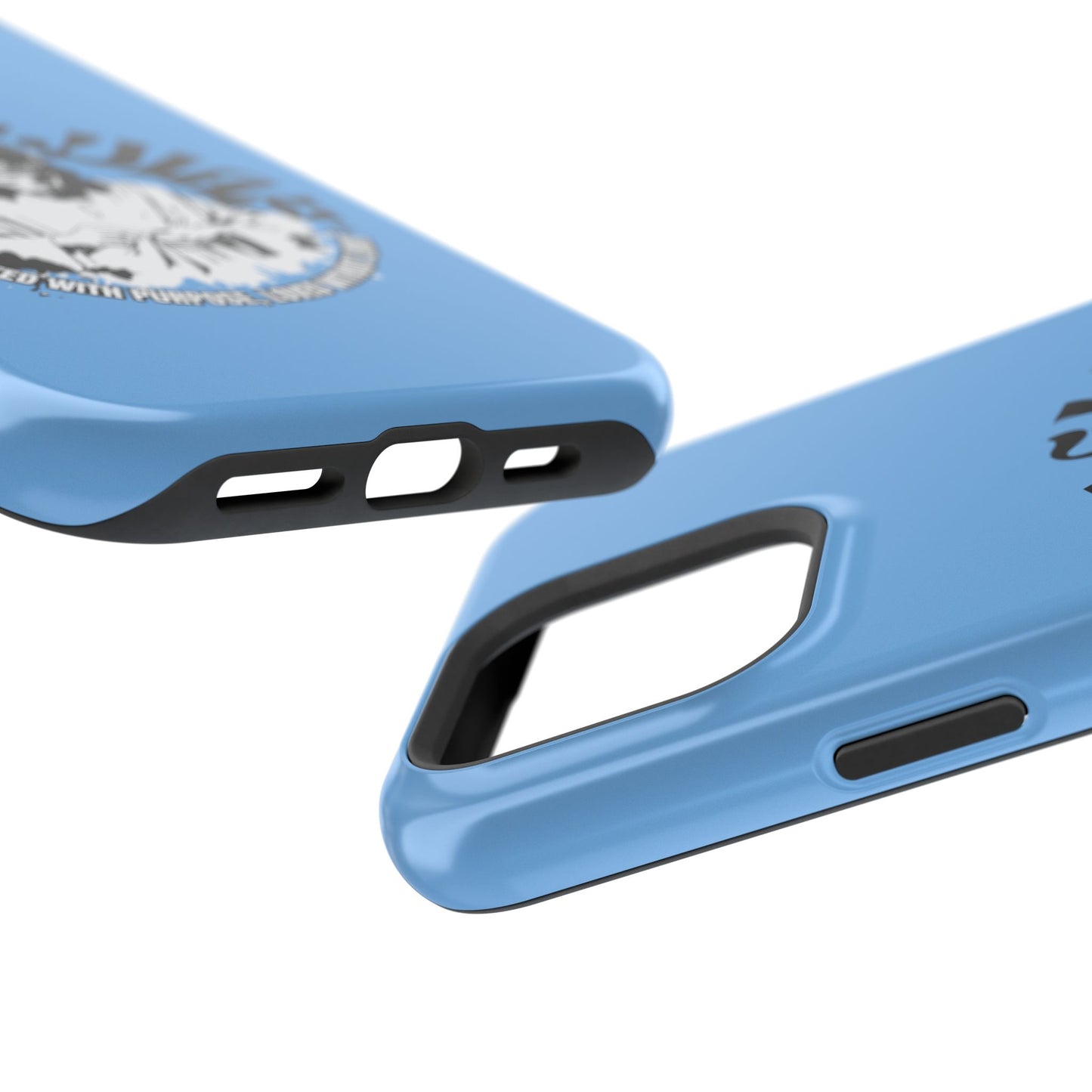 Durable Impact-Resistant Phone Case - 'Created with Purpose, Loved Without Limits' Design