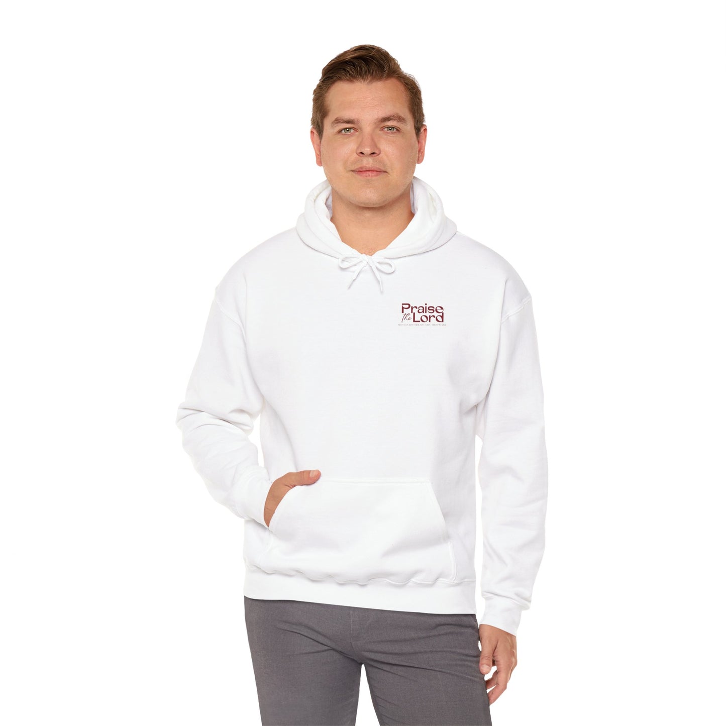 Praise the Lord Hooded Sweatshirt, Faith-Inspired Apparel, Church Sweatshirt, Christian Gift, Cozy Unisex Hoodie
