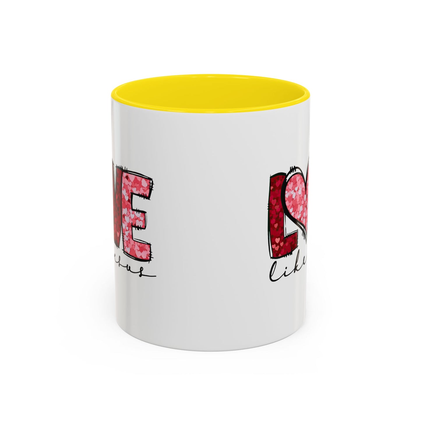Personalized Love Coffee Mug - Perfect Gift for Couples, Valentine's Day, Anniversary, Romantic Decor, Heartfelt Present