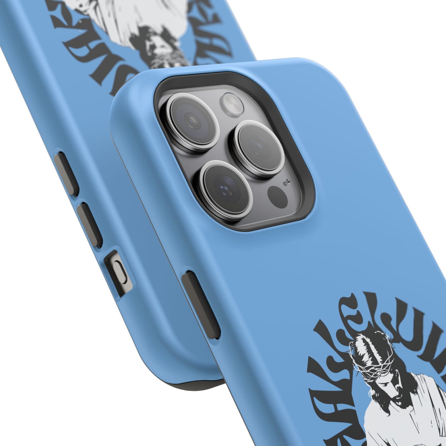 Durable Impact-Resistant Phone Case - 'Created with Purpose, Loved Without Limits' Design