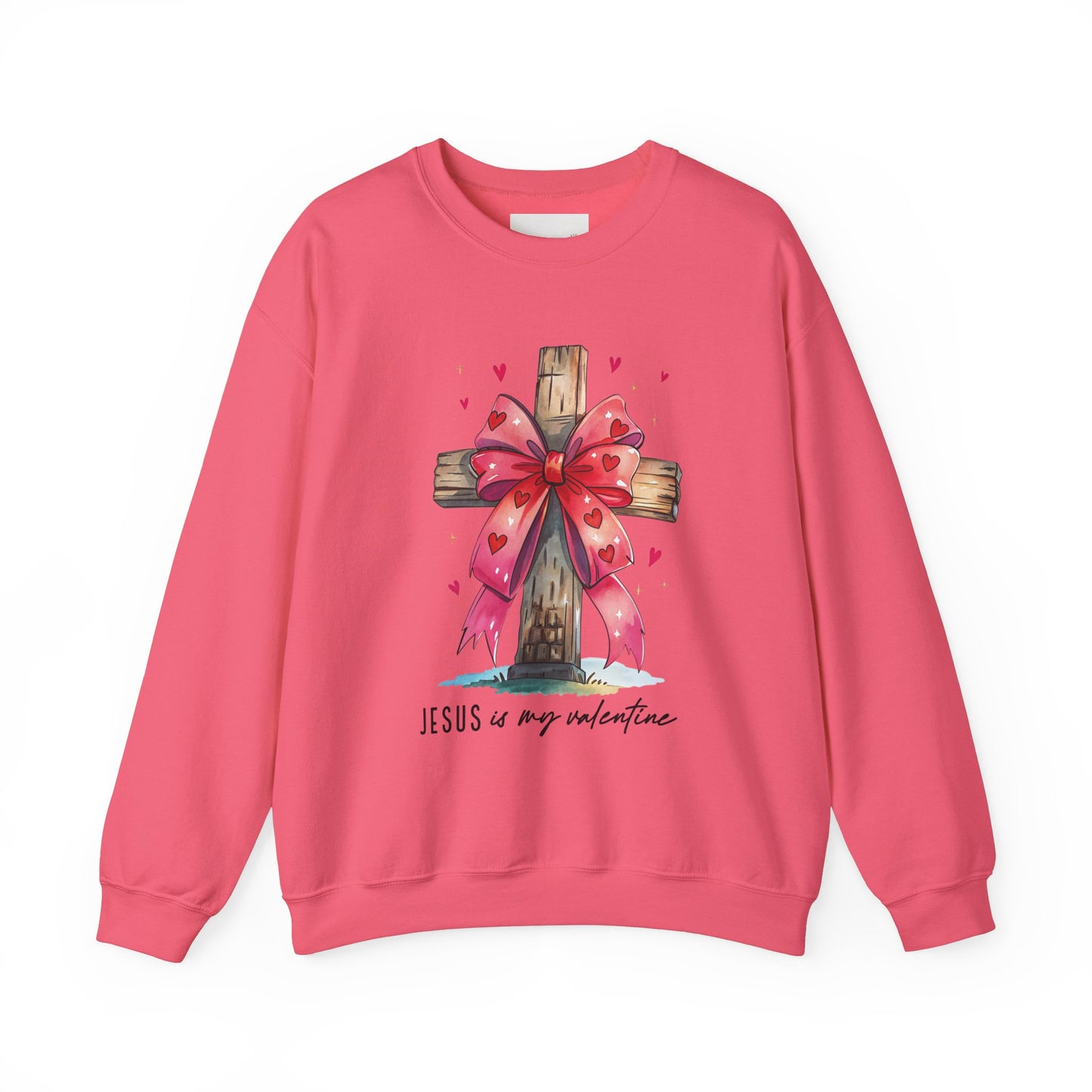 Faith-Inspired Crewneck Sweatshirt, Cozy Christian Gift, Jesus Love Apparel, Church Sweatshirt, Cute Casual Outfit