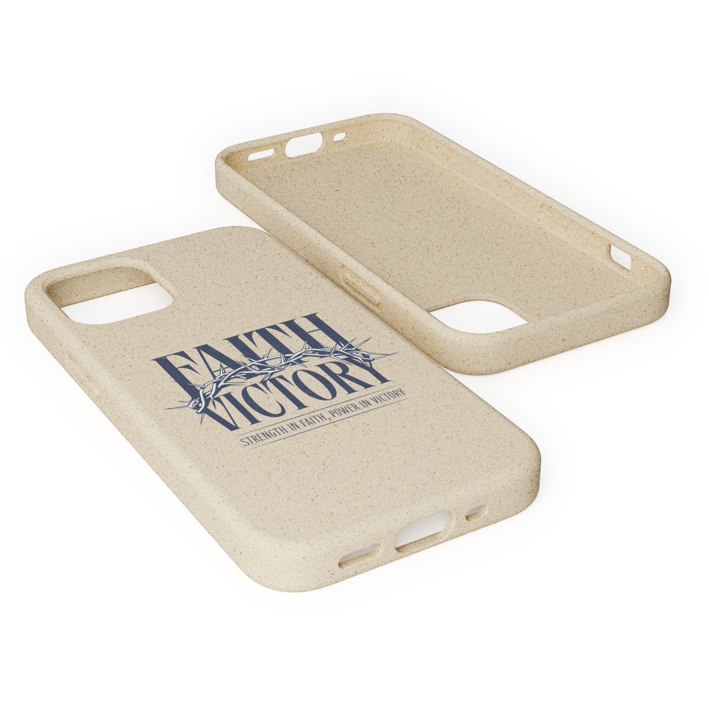 Biodegradable Phone Case - Faith & Victory Design