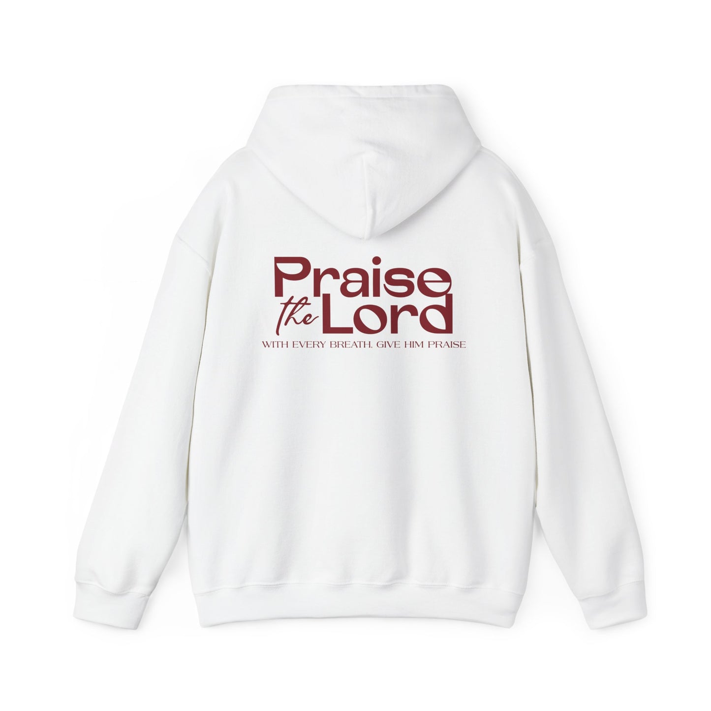 Praise the Lord Hooded Sweatshirt, Faith-Inspired Apparel, Church Sweatshirt, Christian Gift, Cozy Unisex Hoodie