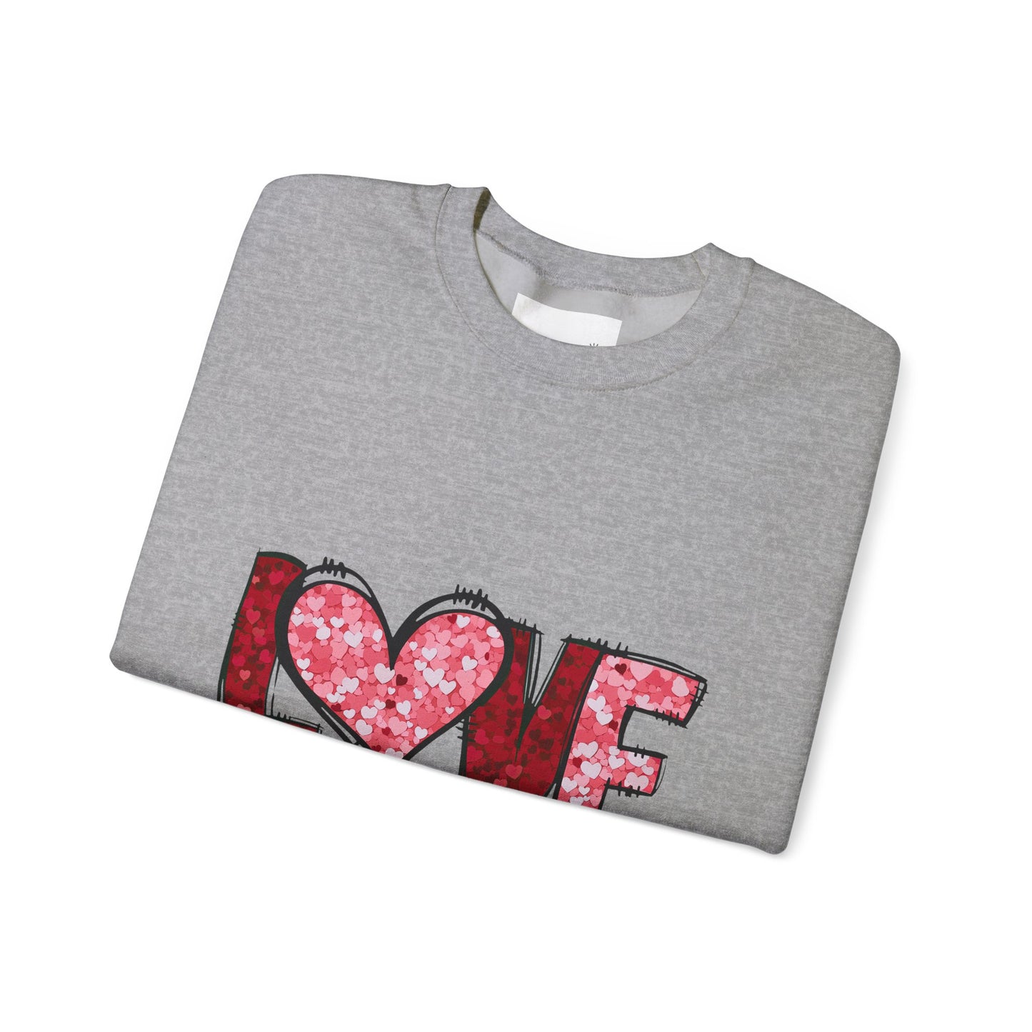 Love Like Jesus Crewneck Sweatshirt, Cozy Unisex Sweatshirt, Christian Apparel, Valentine's Day Gift, Faith-Based Style, Everyday Comfort