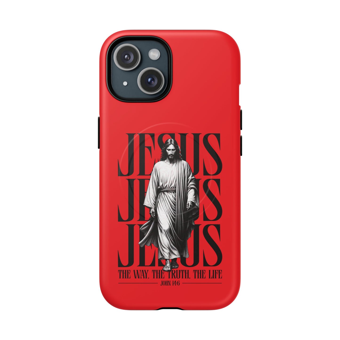 Faith-Inspired Tough Magnetic Phone Case - Jesus The Way, The Truth, The Life