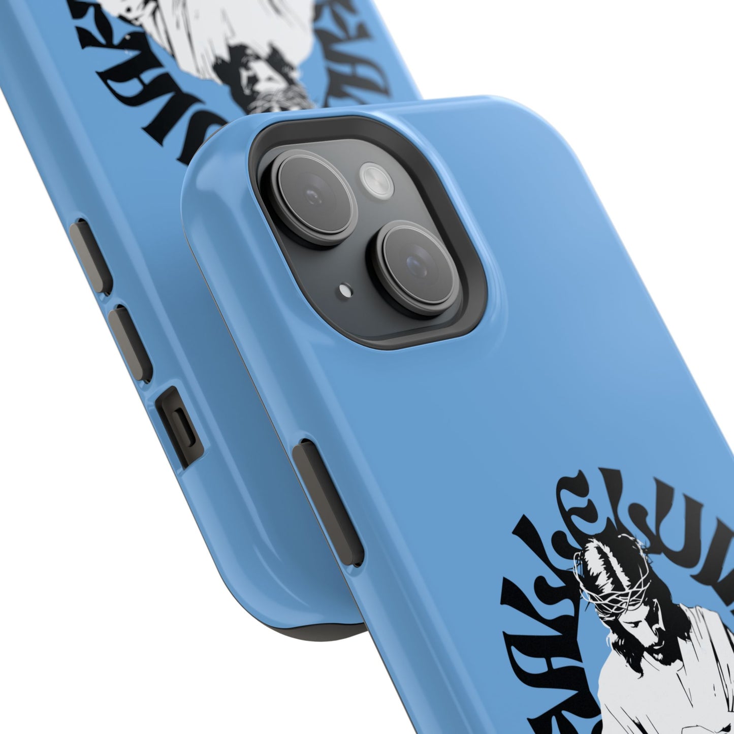 Durable Impact-Resistant Phone Case - 'Created with Purpose, Loved Without Limits' Design